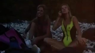 Two horny blondes milfs swimsuit