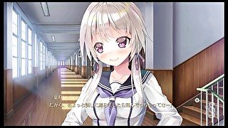 【#07 エロゲー スタディ§ステディ(体験版)実況動画】制服姿の葉月ちゃんが学校にやってきて・・(巨乳ギャルゲー・アダルトPCゲーム) Hentai game)