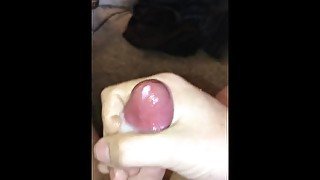 Cumshot all over myself