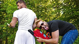 Crazy kinky prank featuring William Seed