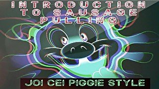 AUDIO ONLY - Introduction to sausage pulling JOI CEI piggie style