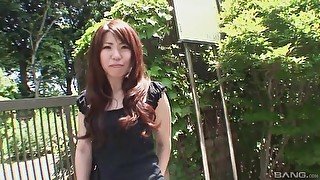 Closeup video of pretty Ria Obata moans during passionate fucking