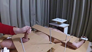 Cbt With Post Orgasm Torture - Homemade