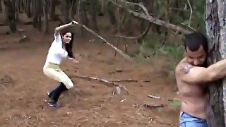 Incredible homemade Outdoor, Spanking xxx clip