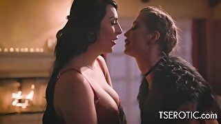 Ts Girl Has Passionate Sex With A Girl - Chanel Santini