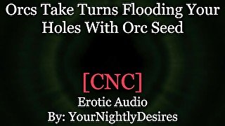 Orc Prey Turned FreeUse Whore [Bondage] [FreeUse] [All Holes] (Erotic Audio for Women)