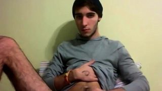 Hot hairy young athletic boys getting chest rub gay first