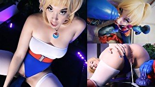 CAPTAIN MARVEL BY ALIENS  GANGBANG CAPTURE FUCK, BIG TOYS