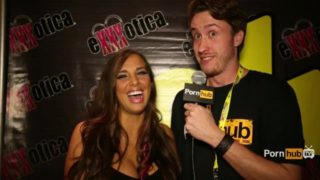 PornhubTV Sydney Leathers Interview at eXXXotica 2014 Atlantic City