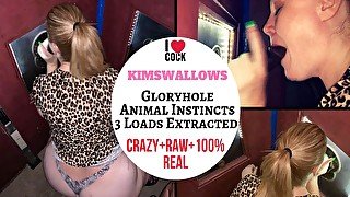 Gloryhole Primal Instincts 3 Loads Extracted