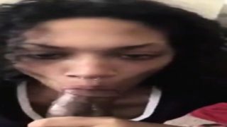 Black Girl With Big Ass Ride & Sucks His Mandingo