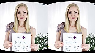 CzechVRCasting 077 Blond Sicilia in Casting