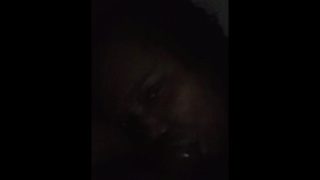 The Sexy chocolate gummybare eating my dick at 6 in the morning