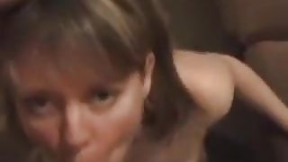 British obedient wife facial