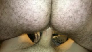 Fucking my boyfriends hairy ass