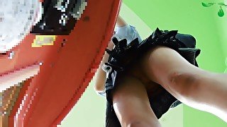 盗撮 ゲームセンター UPS Upskirt パンチラ 逆さ撮り