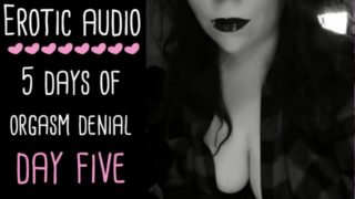 Orgasm Control & Denial ASMR Audio Series - DAY 5 OF 5 (Audio only | JOI FemDom | Lady Aurality)