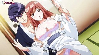 Beautiful busty decides for the condom boy xl  Hentai anime  Season 1