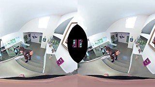 VRHUSH POV sex with Abigail Mac in VR