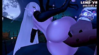 ✙ Church of NNN FAILS to BIG COCK Lustful Spirit ✙ Loud Moaning Nun gets TWO Creampies! [ VRChat ]