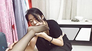 Chines Lezdom Bondage 1