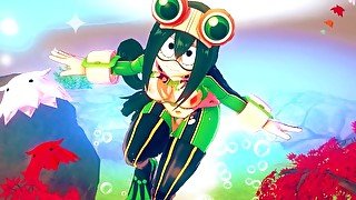 TSUYU ASUI LIKES BIG JUICY DICKS 💦 MY HERO ACADEMIA HENTAI