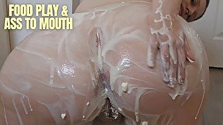 MILF GETS MESSY!