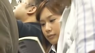 Azumi Mizushima fucked from the rear in a public place