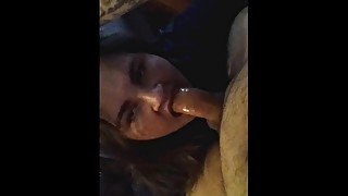 Deepthroat gagging wife face fuck no mercy