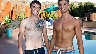 Scott Finn & Brandon Anderson in Next Door Buddies Update - My New Running Buddy