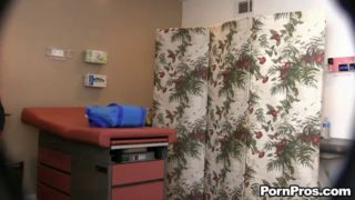 Dillion harper takes a pounding from her doctor