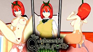 YOTSUBA NAKANO HENTAI QUINTESSENTIAL QUINTUPLETS