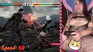 Watch me get pounded while I play tekken