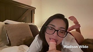 Stretching out Virgin Step Sis’s Pussy  Madison Wilde Virtual Sex POV