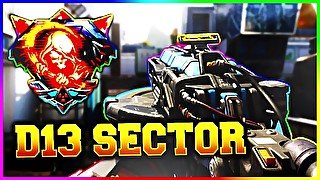 Black Ops 3 - CRAZY ''D13 SECTOR'' NUCLEAR Gameplay! - New ''Pizza Cutter'' Nuclear Gameplay!