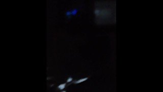 very loud phone sex but very dark with no lights