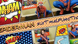 Spider-man suit malfunction - ImMeganLive