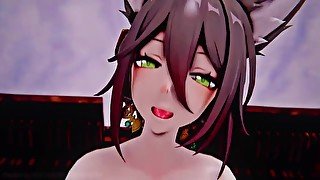 Tingyun Honkai Star Rail 3D HENTAI Shortver