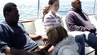 great interracial on a boat