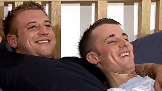 Young men from Britain Tim and Jed love having hardcore anal