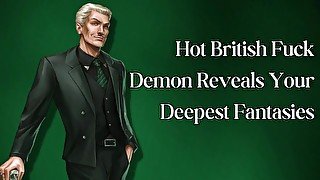 Hot British Fuck Demon Reveals Your Deepest Fantasies (M4F Audio)