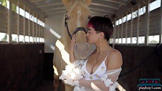 Curvy Latina Likes To Ride - Mia Valentine