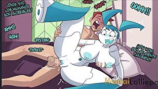 Jenny Le Enseña Sus Nuevas Actualizaciones Sexuales Al Afortunado Brand - Teenage Robot