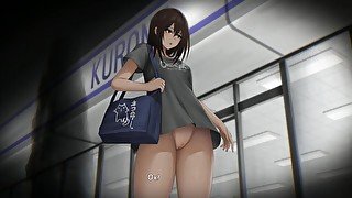 The way home - creepy hentai game  ending 2 good  H-moments gameplay part 5