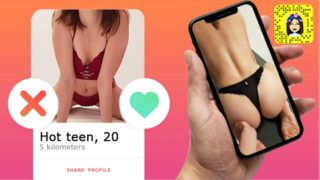 Plan Tinder se fait prendre sur la table en direct sur Snapchat