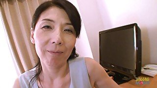 Asian woman came long before the dude fucked her and creamed her