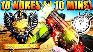 10 NUCLEARS in 10 MINUTES!☢️ (Call of Duty CRAZY FAST Nukes)