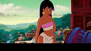 Chel hentai JOI (The road to el dorado)