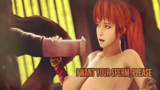 Kasumi Sucks Big Dick Monster From Hell (dead Or Alive)