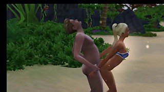 SIMS 4 DIRTY SLUT CHEATS ON HUSBAND AT GETAWAY BATCH